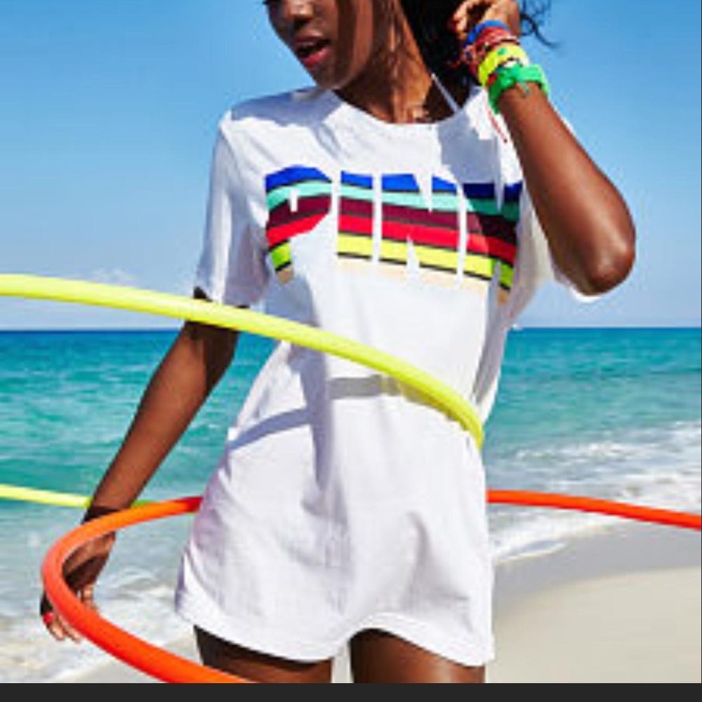 New VS PINK Campus Tee